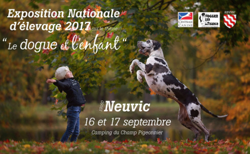 affiche de l'exposition nationale d'levage de Neuvic 2017