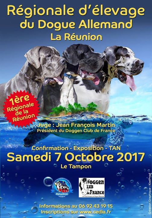 Poster of l'exposition rgionale d'levage in Le Tampon 2017