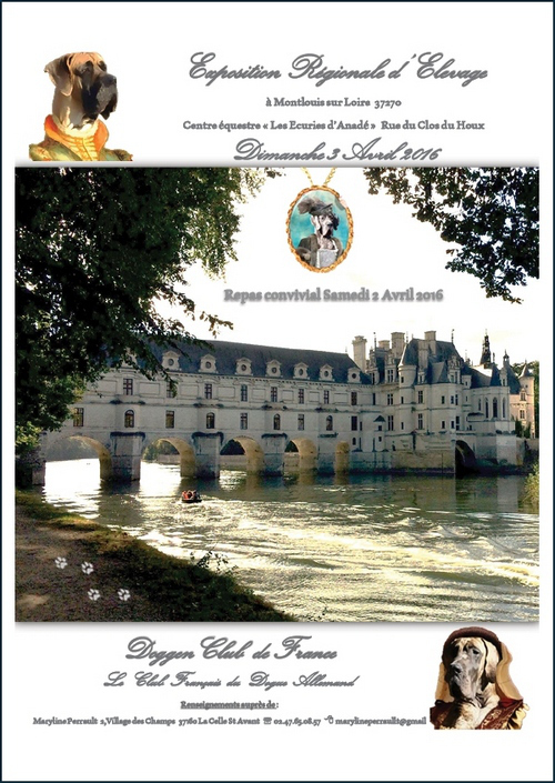 affiche de l'exposition rgionale d'levage de Montlouis-sur-Loire