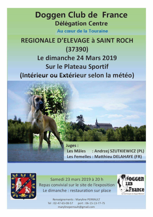 affiche de l'exposition rgionale d'levage de Saint-Roch 2019