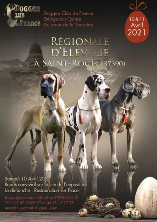 affiche de l'exposition rgionale d'levage de Saint-Roch 2021